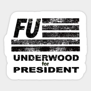 FRANK 4 PREZ Sticker